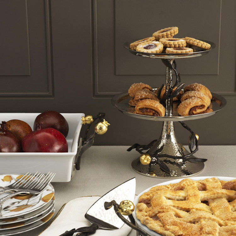 Michael Aram, Pomegranate 2-Tier Etagere | Zola
