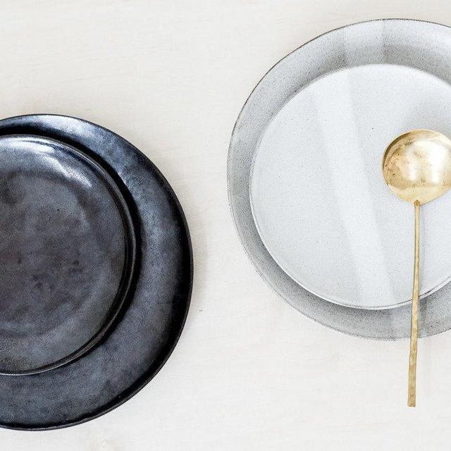 Eric Bonnin Ceramic Plates: Set of 4