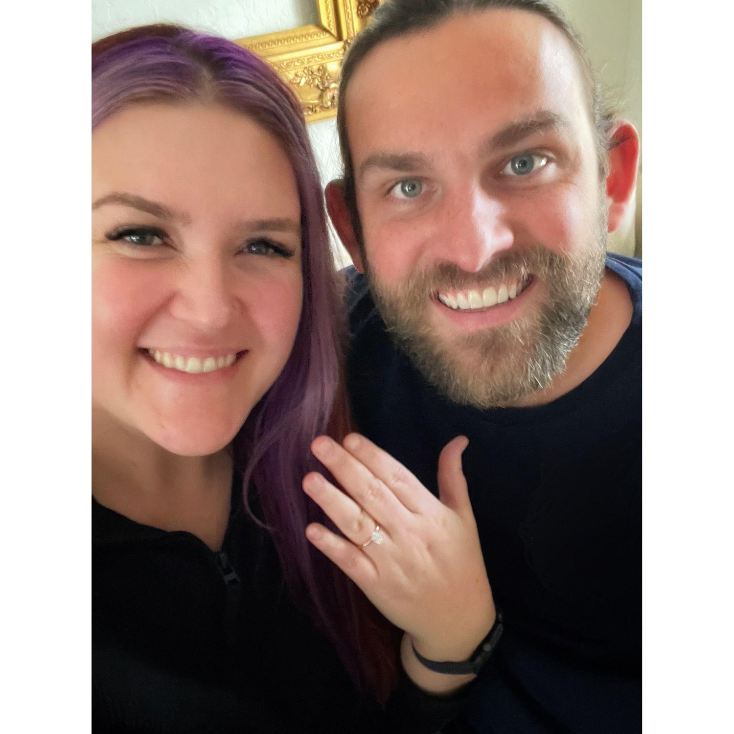 We're engaged!