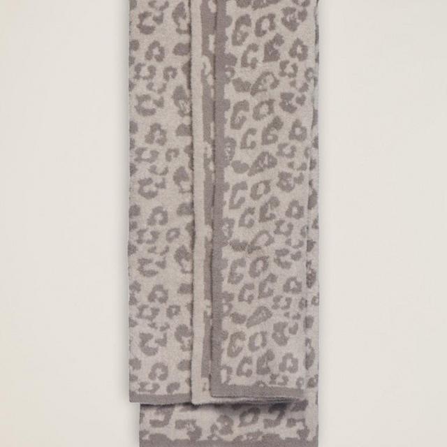 CozyChic Barefoot in the Wild Throw cream/stone