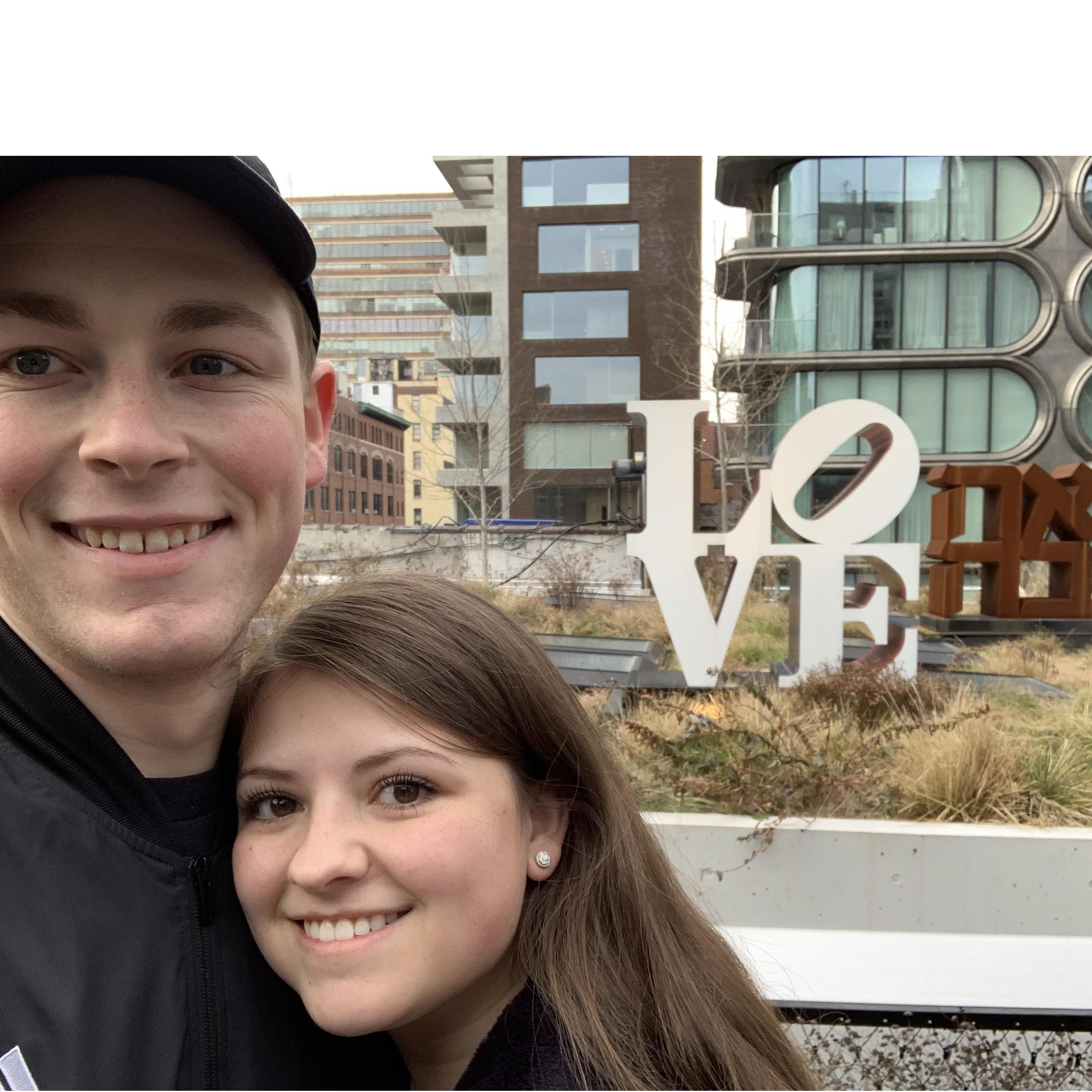 In New York City on the Highline