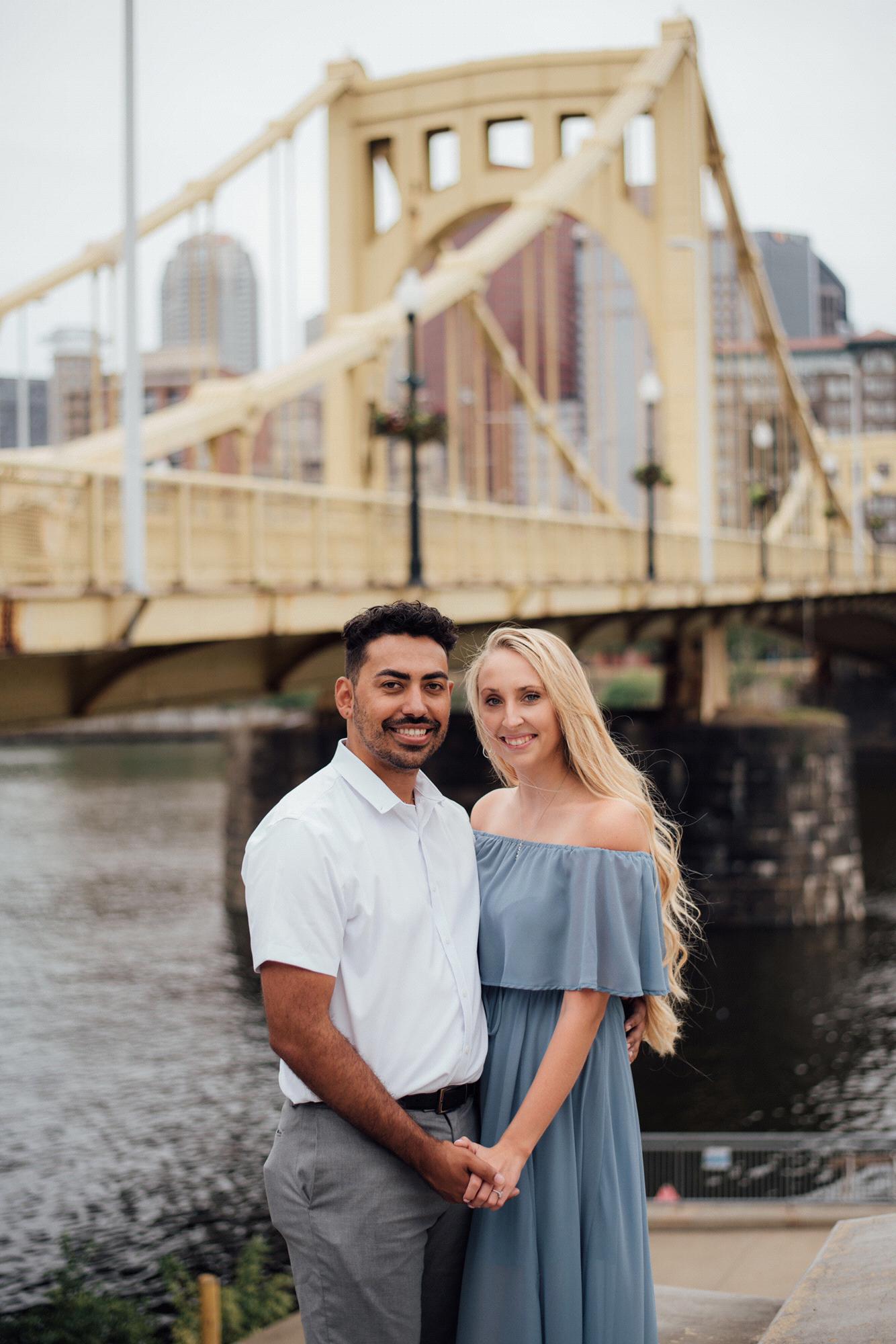 Engagement photos in Pittsburgh by the amazing Sami Saunders! August, 2020