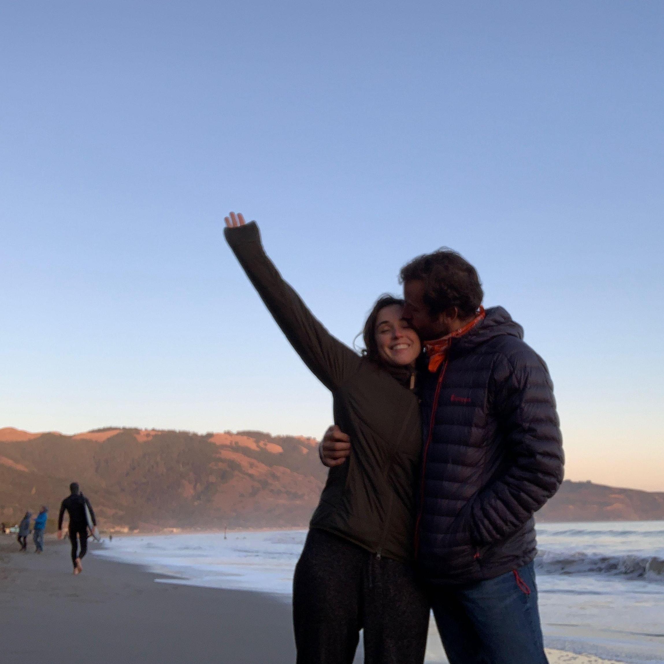 Post surf magic in Bolinas