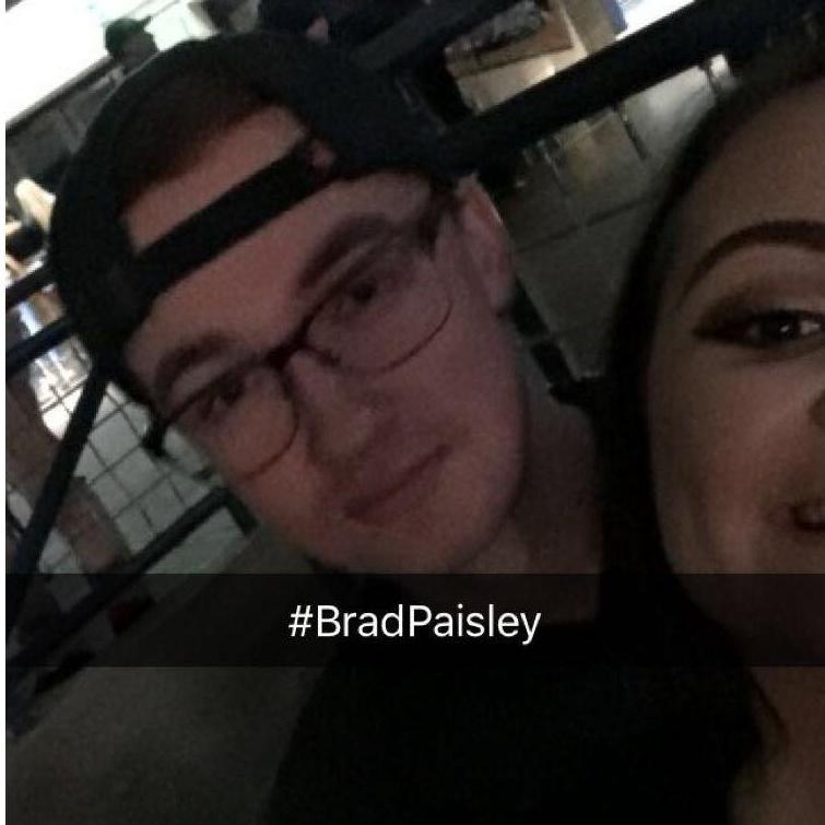 our "first real date" seeing Brad Paisley at UConn in Fall 2016