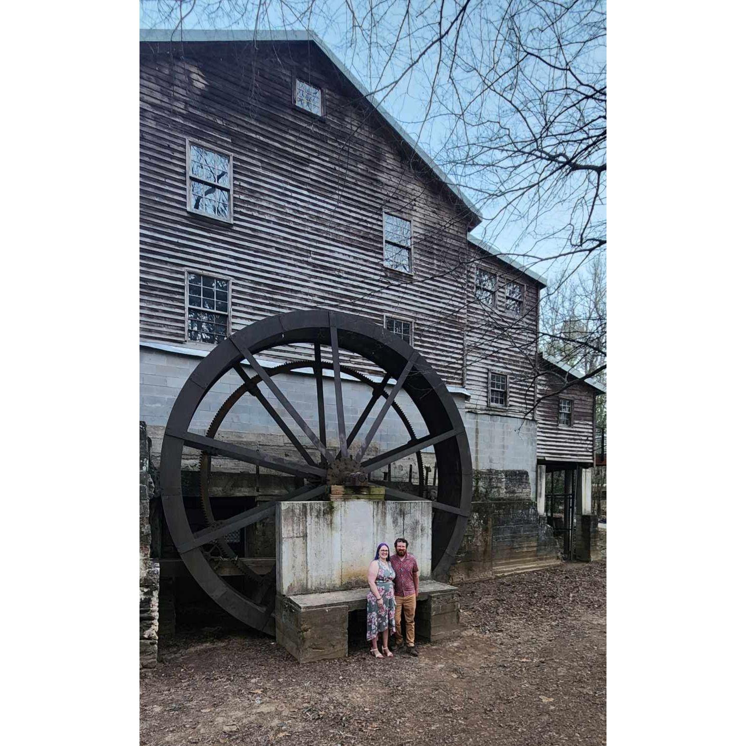 Our engagement photos, February 19, 2024.