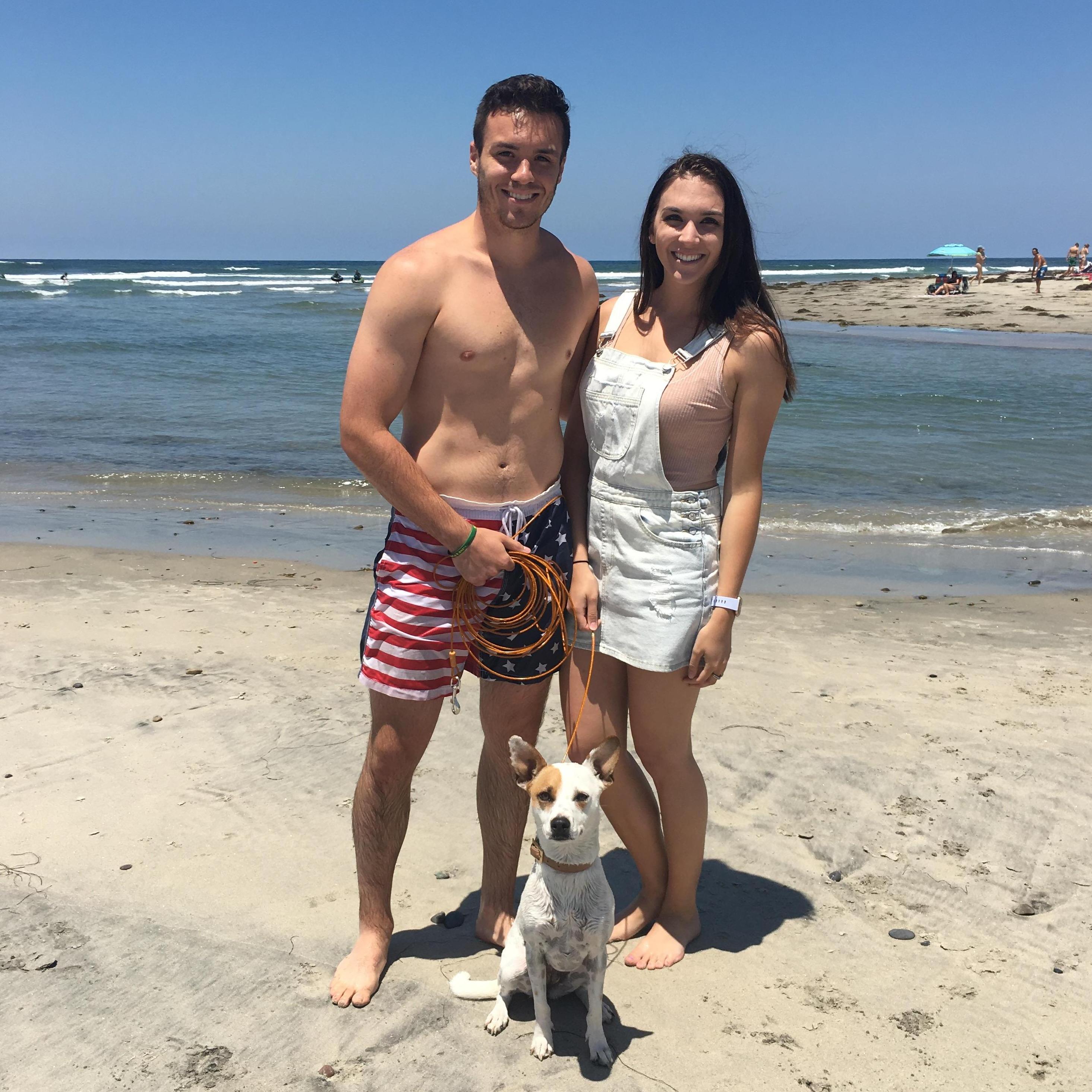 Beach with our Kenni Girl!
