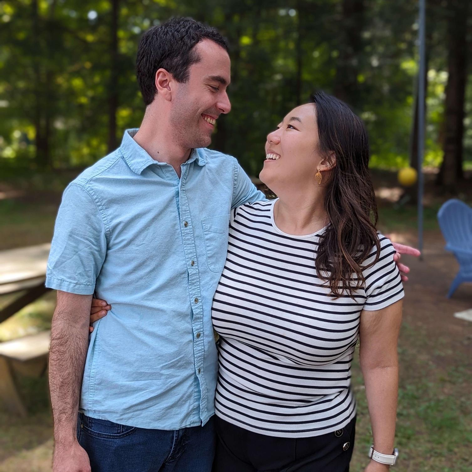 Enjoying time with our friends in Stockbridge, Massachusetts