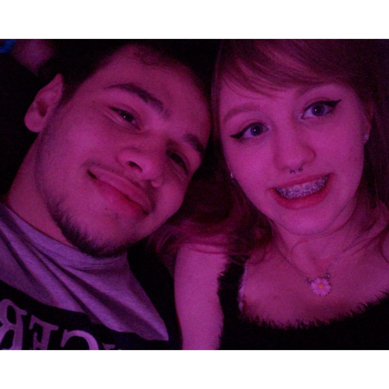 the night we became boyfriend and girlfriend <3