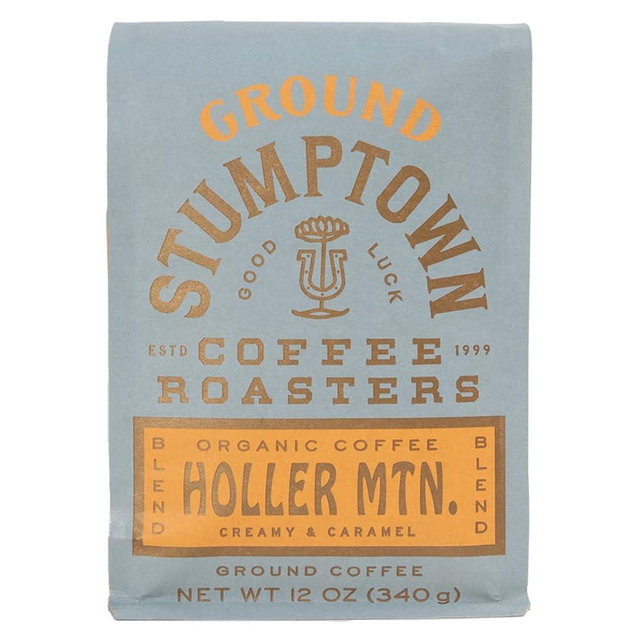 Stumptown Coffee Roasters, Organic Medium Roast Ground Coffee - Holler Mountain 12 Ounce Bag, Flavor Notes of Citrus Zest, Caramel and Hazelnut