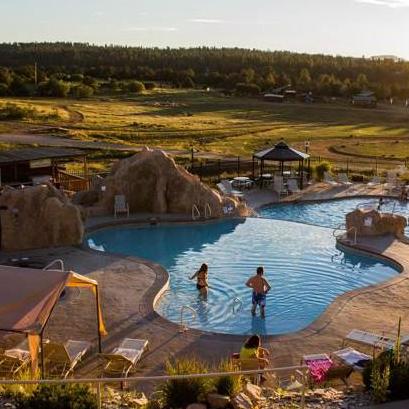 Swimming pool at Zion Ponderosa Resort