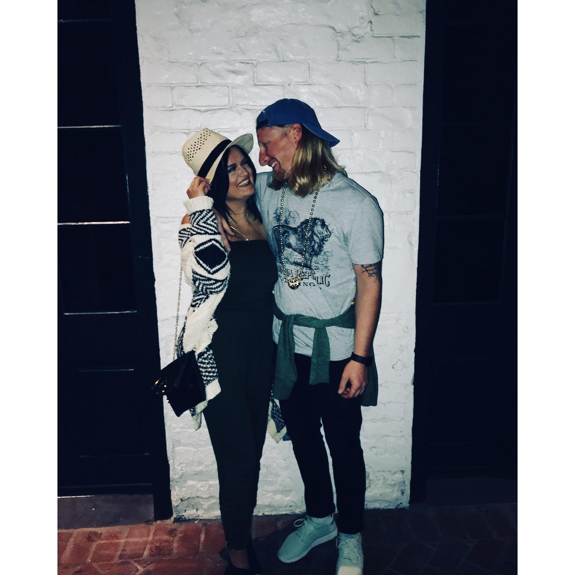 Trip to New Orleans before getting on our first cruise together.