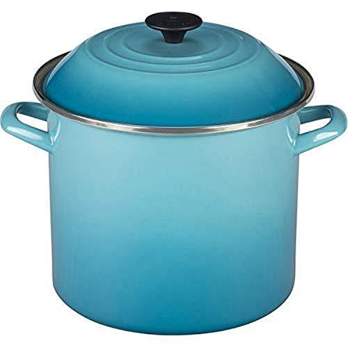 Le Creuset N5100-2417 Stockpot, 10-Quart, Caribbean