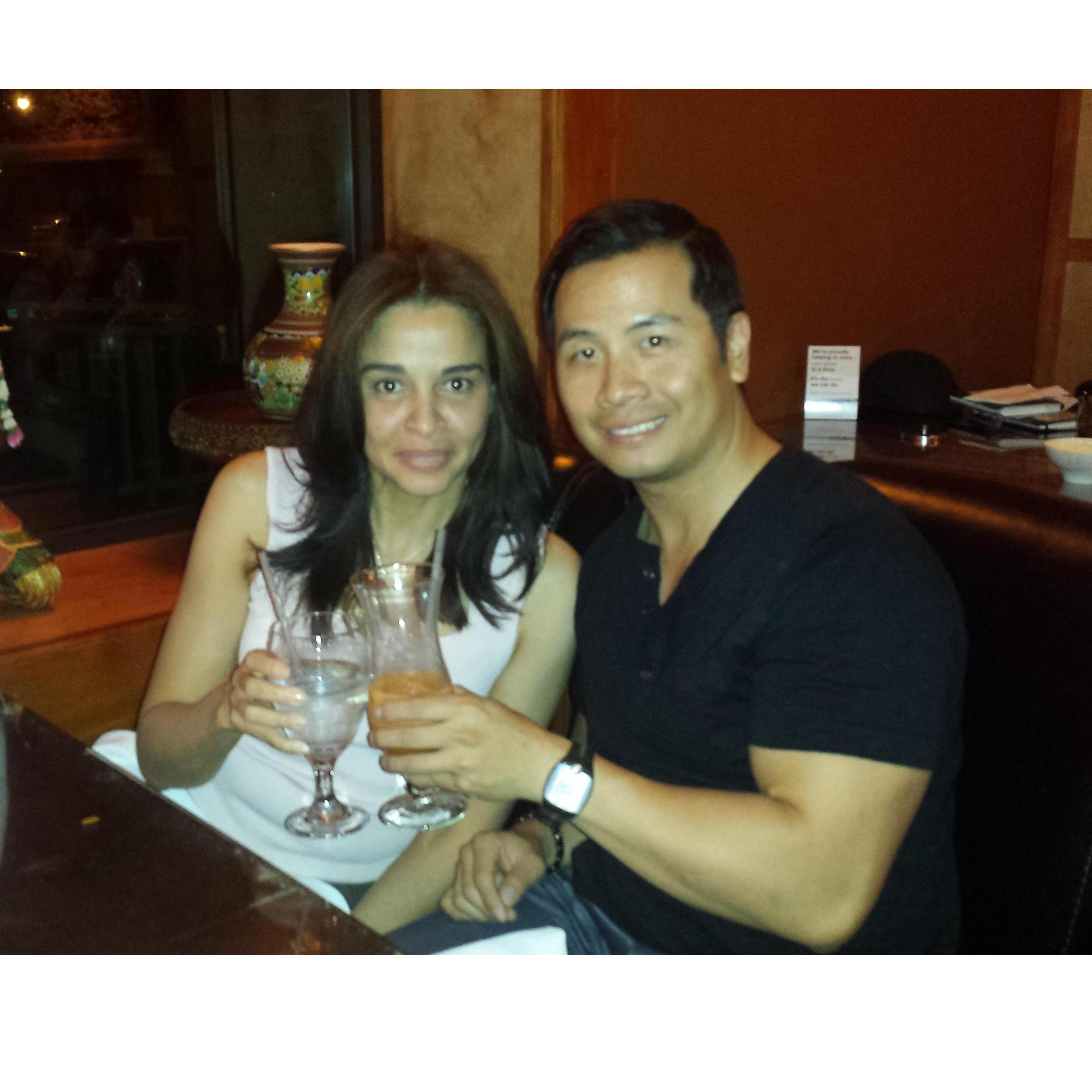 Our 1st date was so unexpected & amazing. Who knew it was a Love story in the making...:)