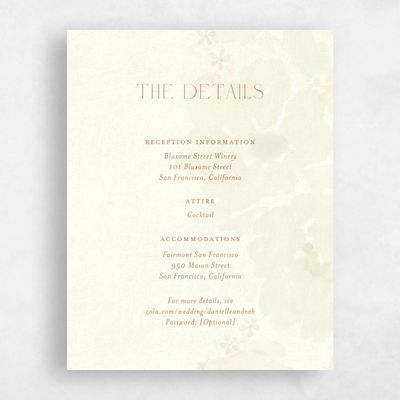 Cream, Yellow Wedding Enclosure - Elidure