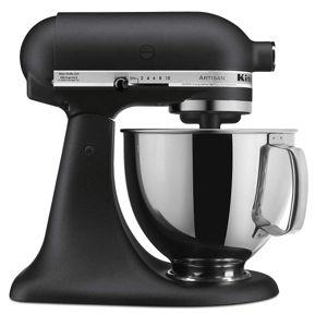 KitchenAid Artisan Series 5-Quart Tilt-Head Steel Blue Stand Mixer + Reviews | Crate & Barrel