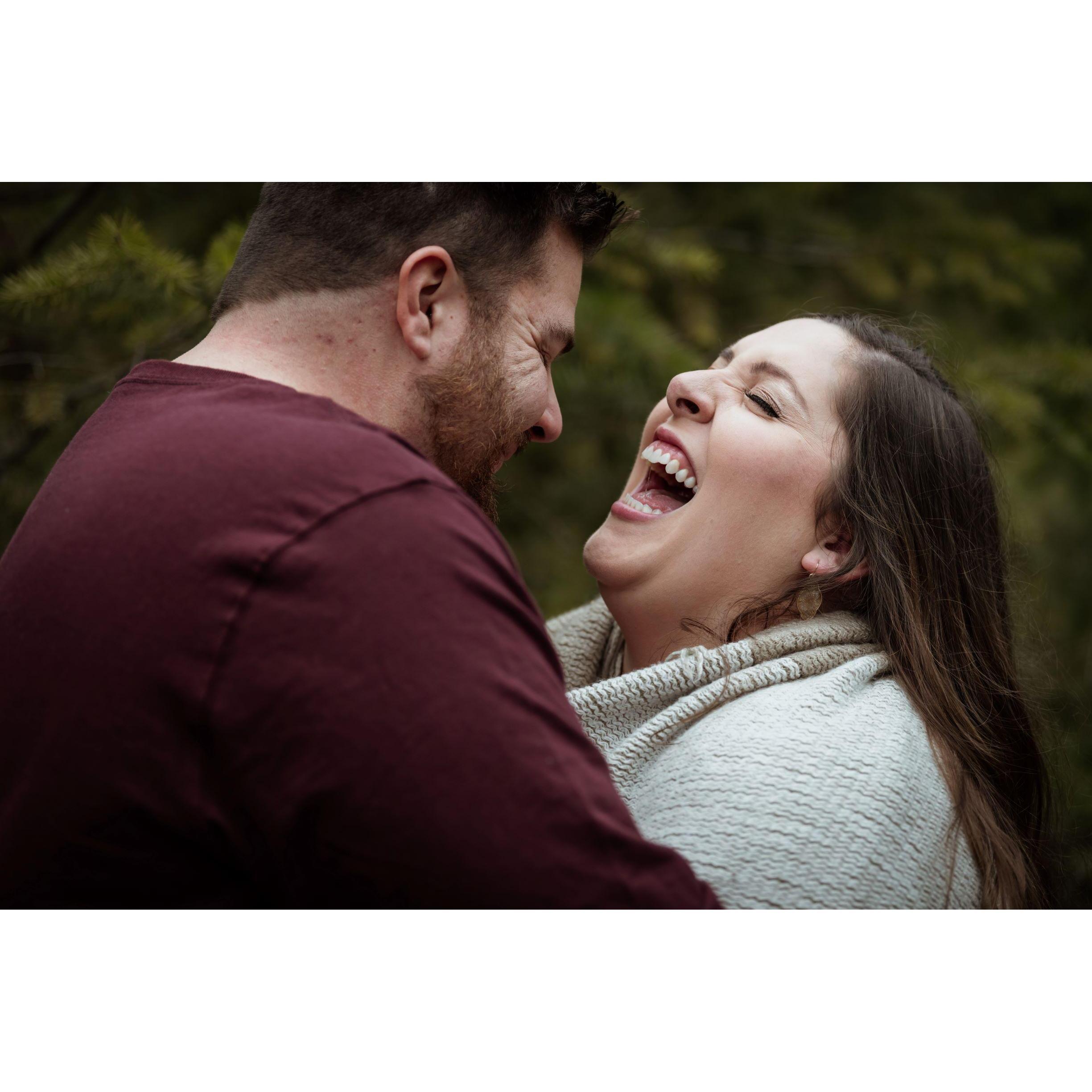 Our typical way of life... laughing with one another