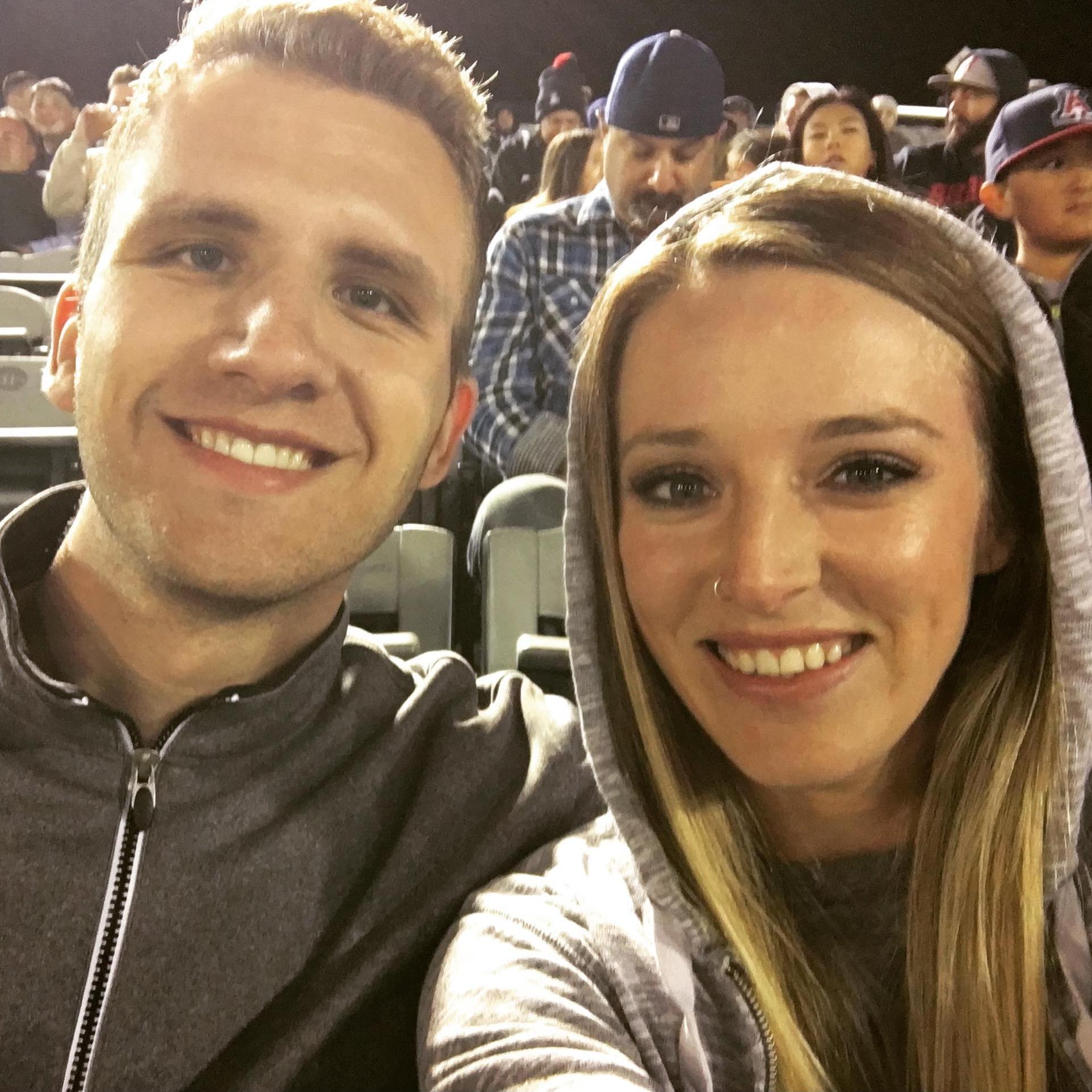We shivered our way through a Wildcat's baseball game at Himmel Park.