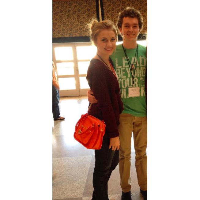 The first day we met!!! Seniors in High School visiting OSU