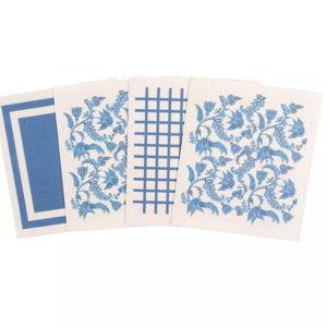 Clean It Mixed Swedish Dish Cloths - Set of 4