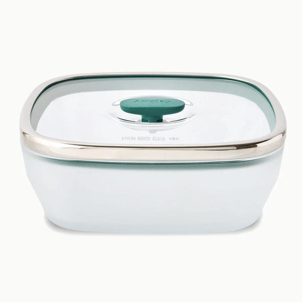10-Cup Glass Square Shallow Dish (Kale)