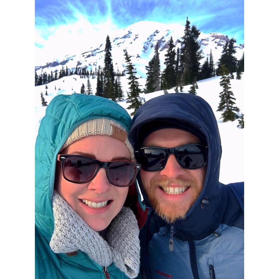 Snowshoeing at Mt.Rainier