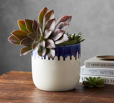 Blue Drip Cachepot