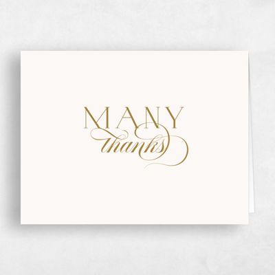 Typography Wedding Thank You - Hodgson Landscape