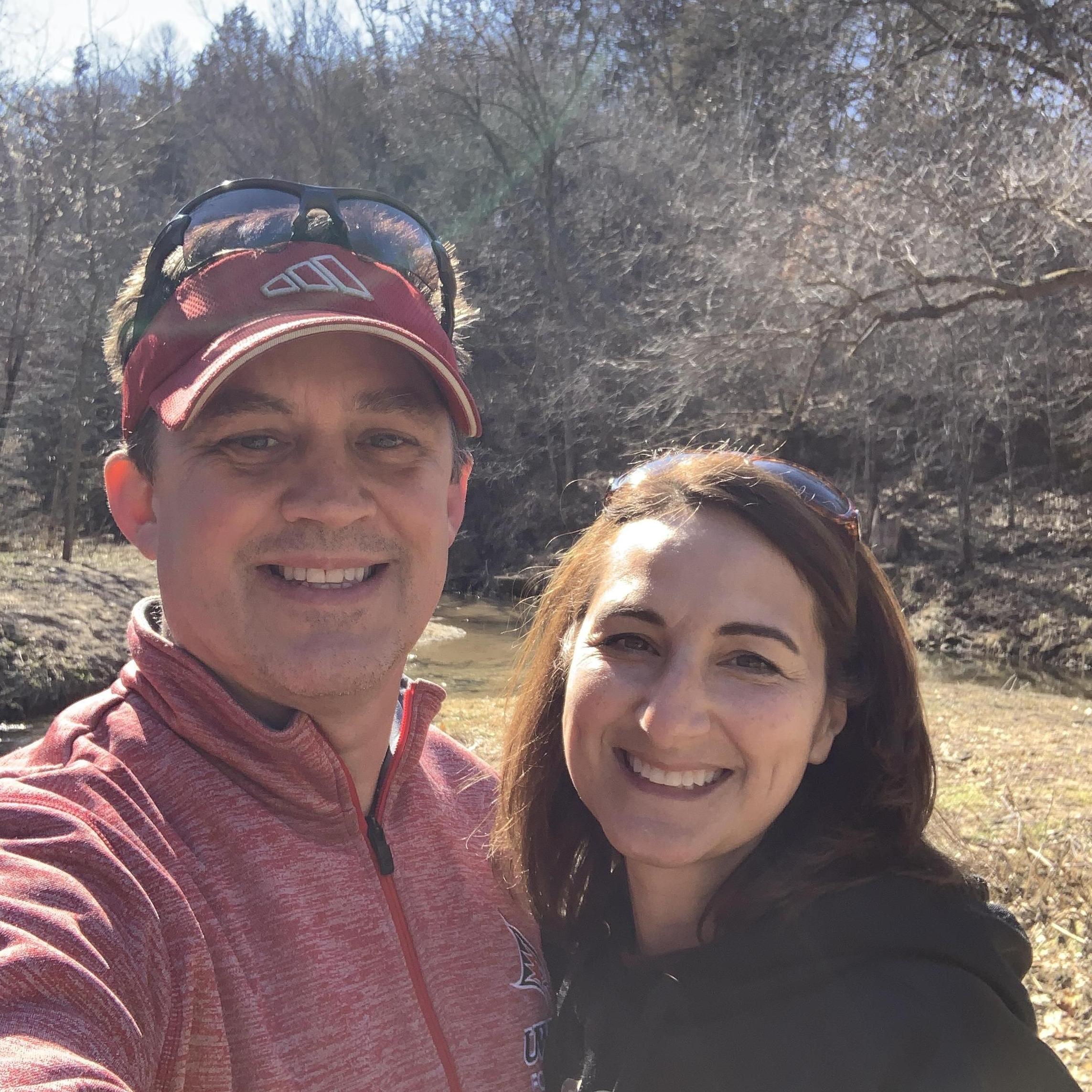 Hiking along the Kinnickinnic River, River Falls WI