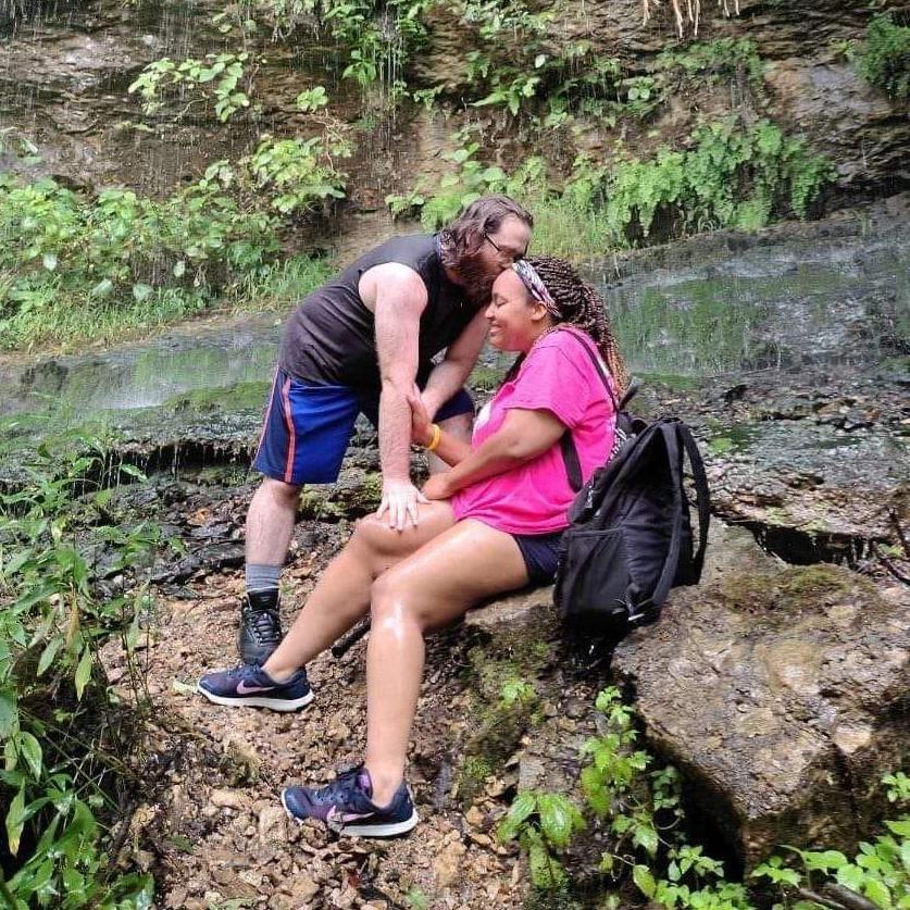 A Rock-Solid Moment at Rock Island—Forehead Kisses & Love