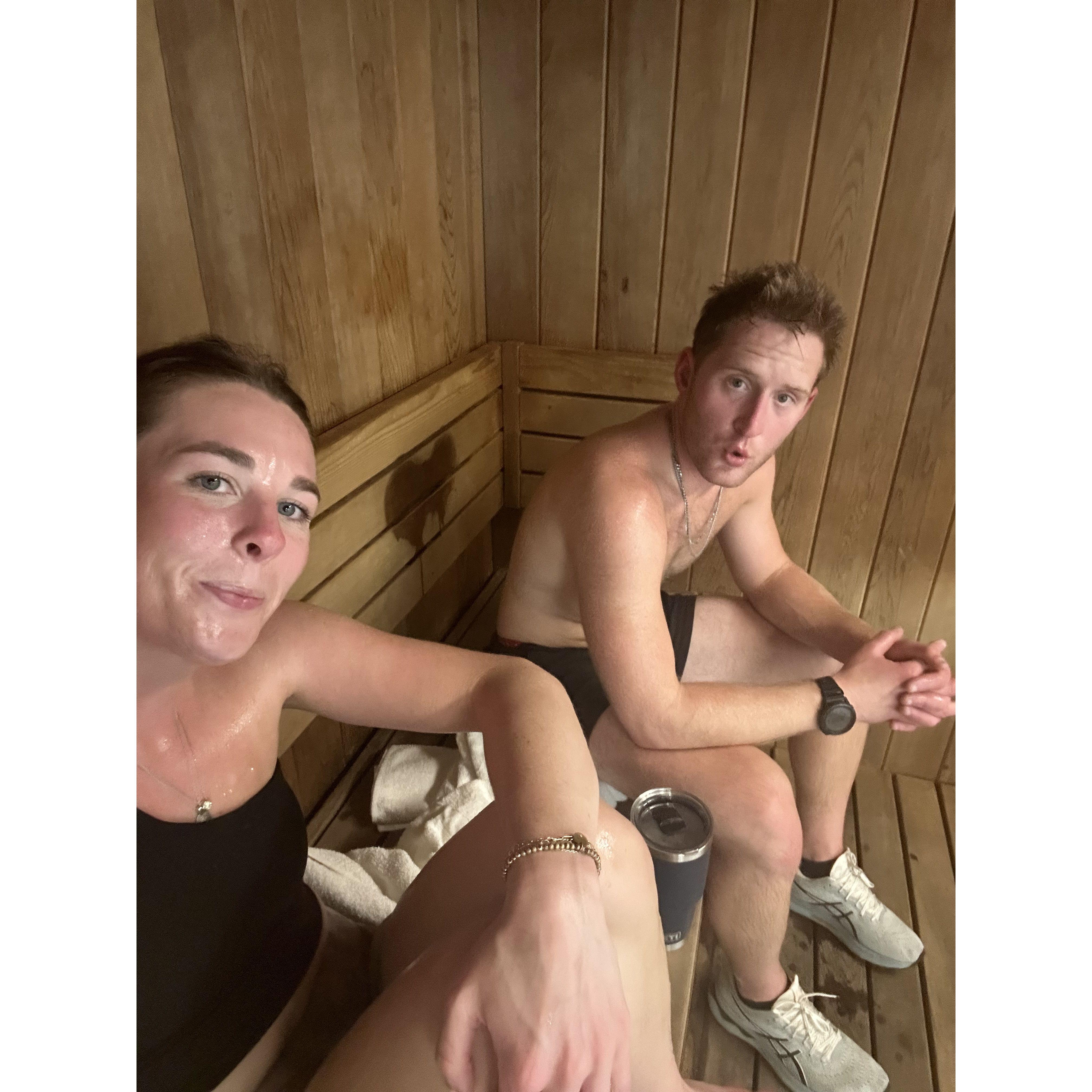 Love a good sauna date