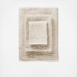 3-Piece Pleated Towel Set
