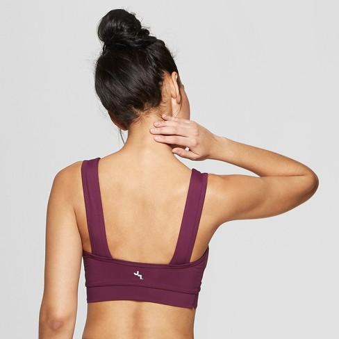 joylab scalloped sports bra