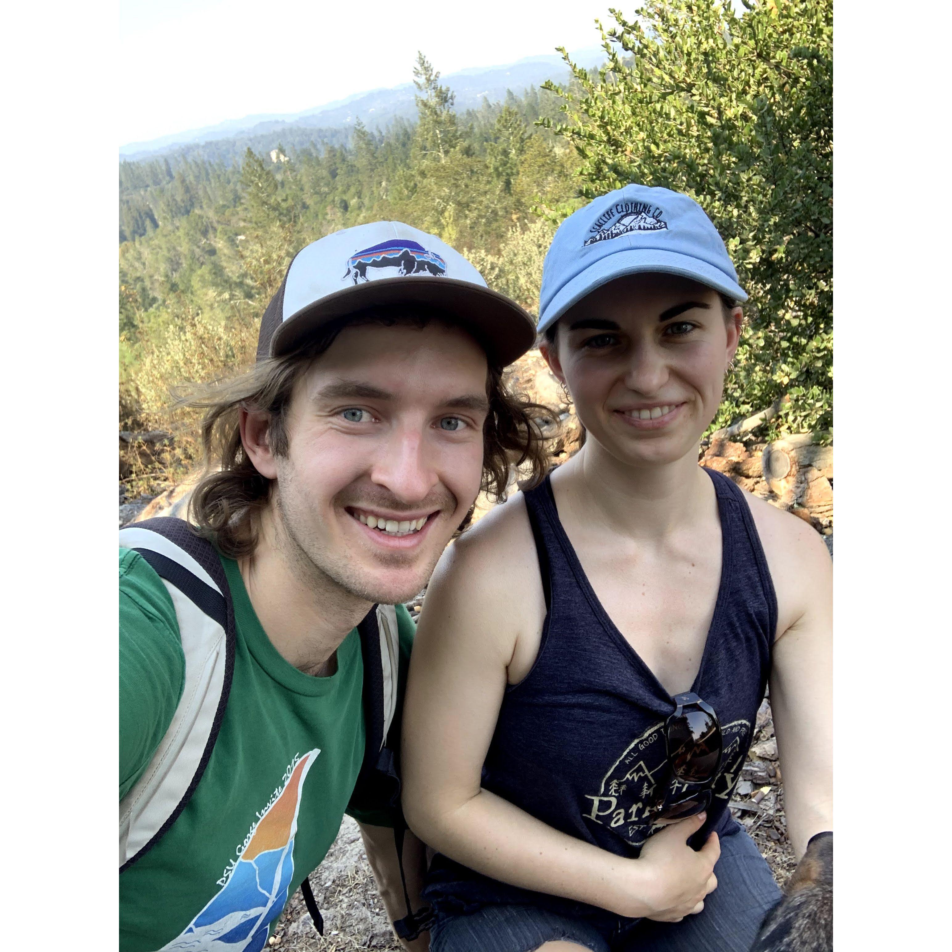 Hiking in Felton 2020