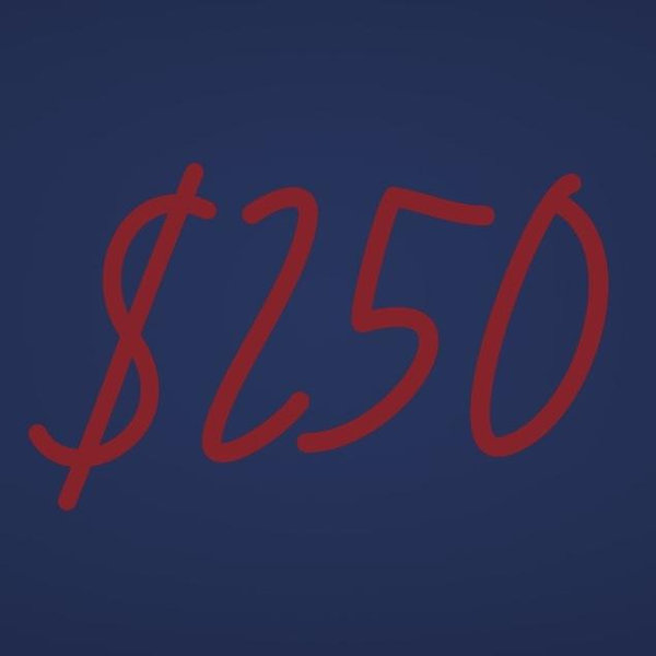 $250