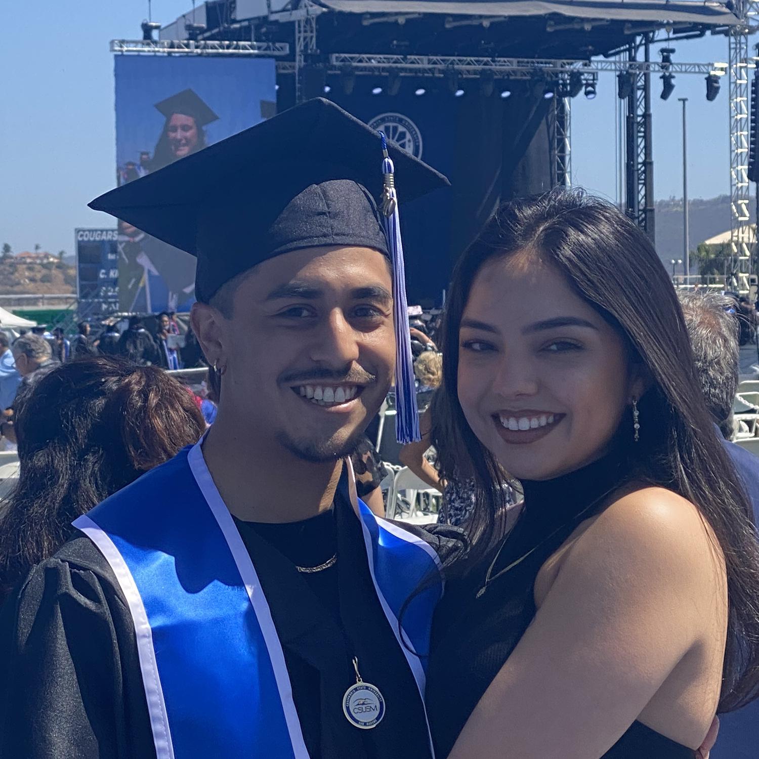 Adam’s college graduation.