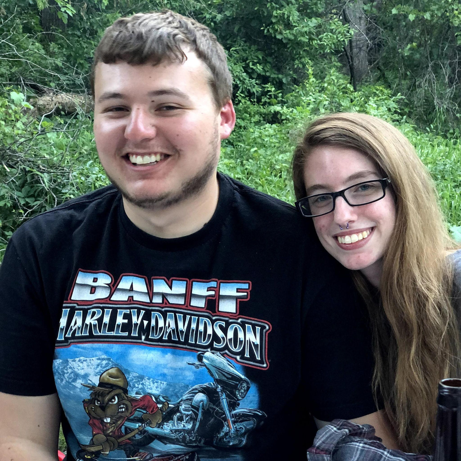 Kaitlin's first time camping, 2020