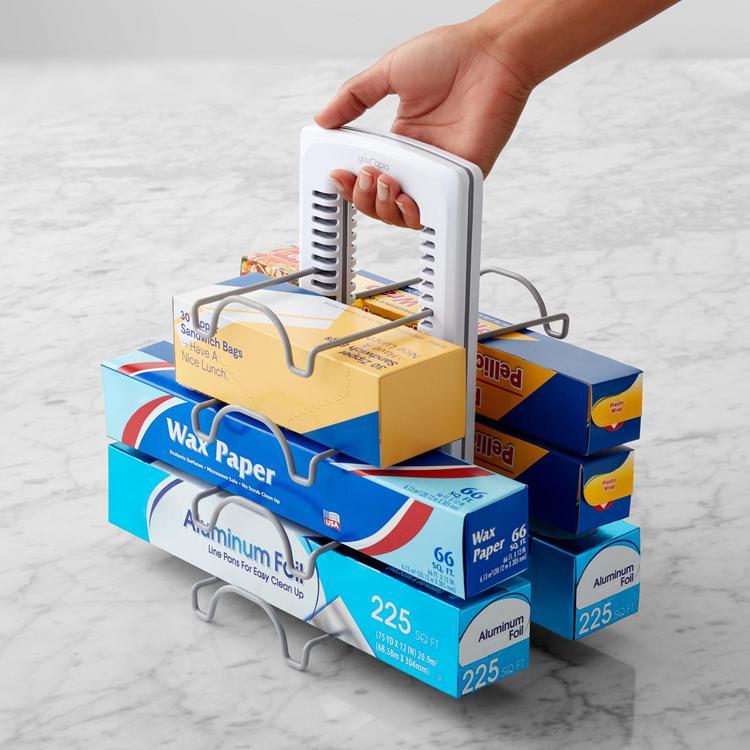 Organize Plastic Wrap, Foil, and Baggies With YouCopia WrapStand