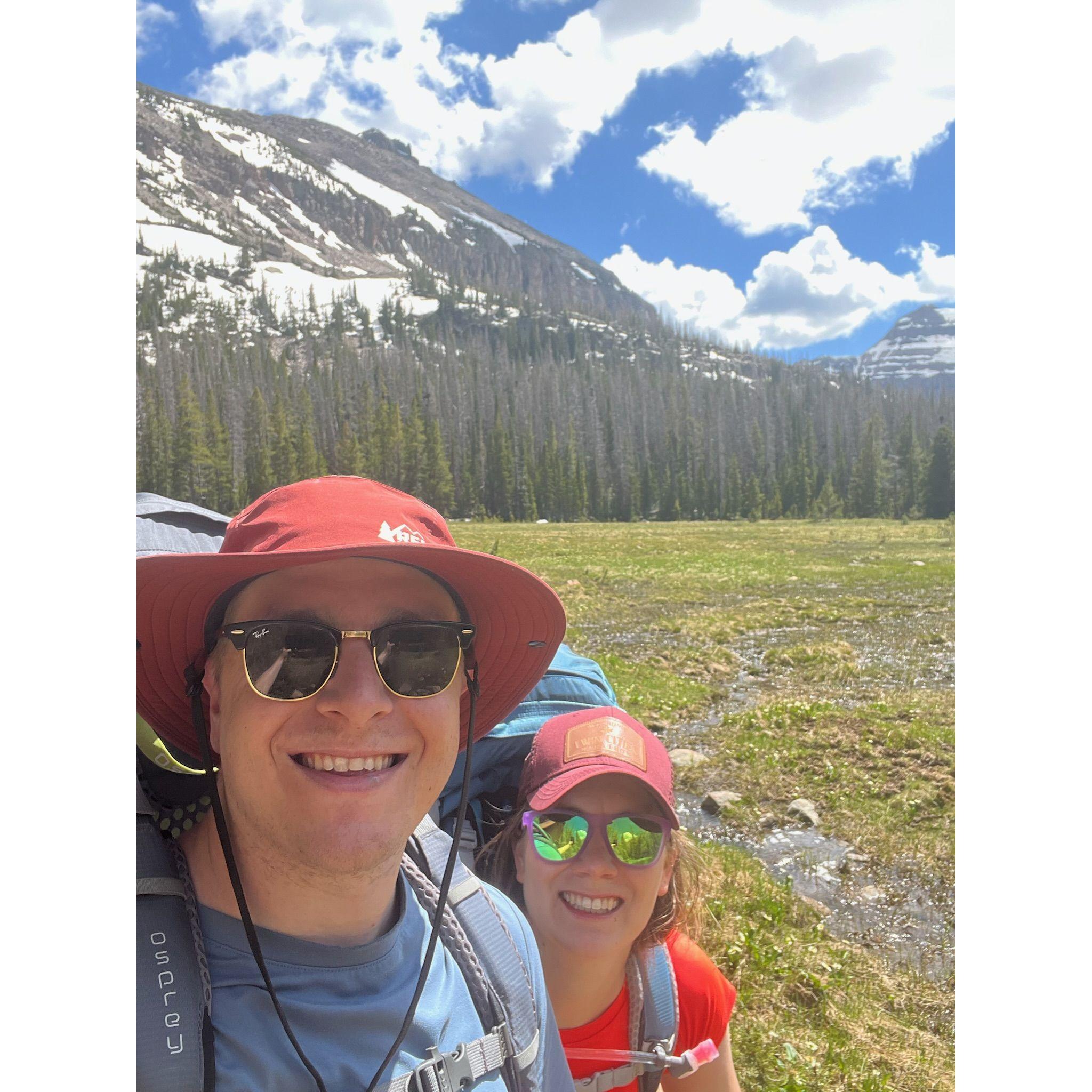 Backpacking in the Uintas