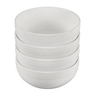 San Francisco Soup Bowls, Set of 4-White