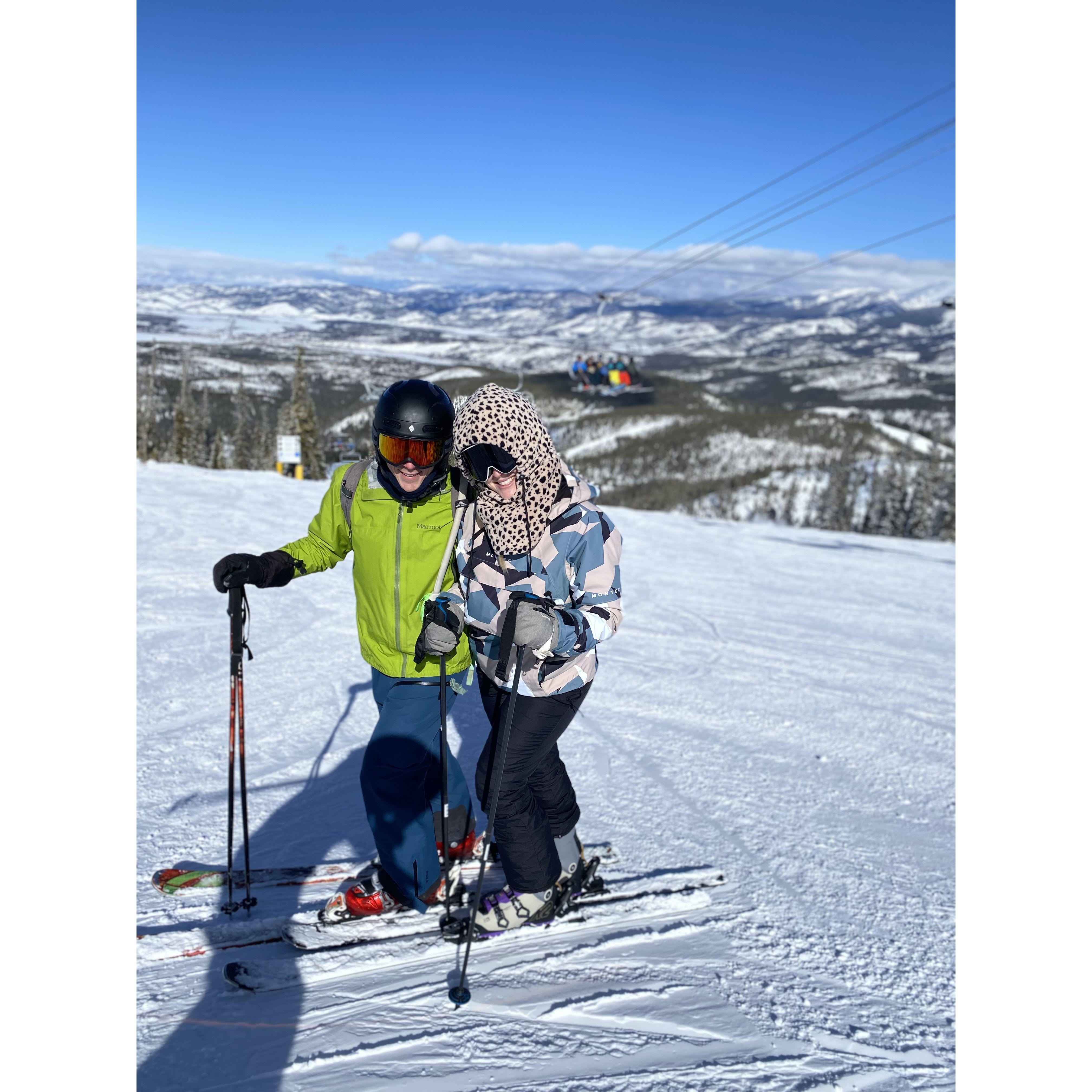 Winter Park Ski Resort. January 27, 2024.