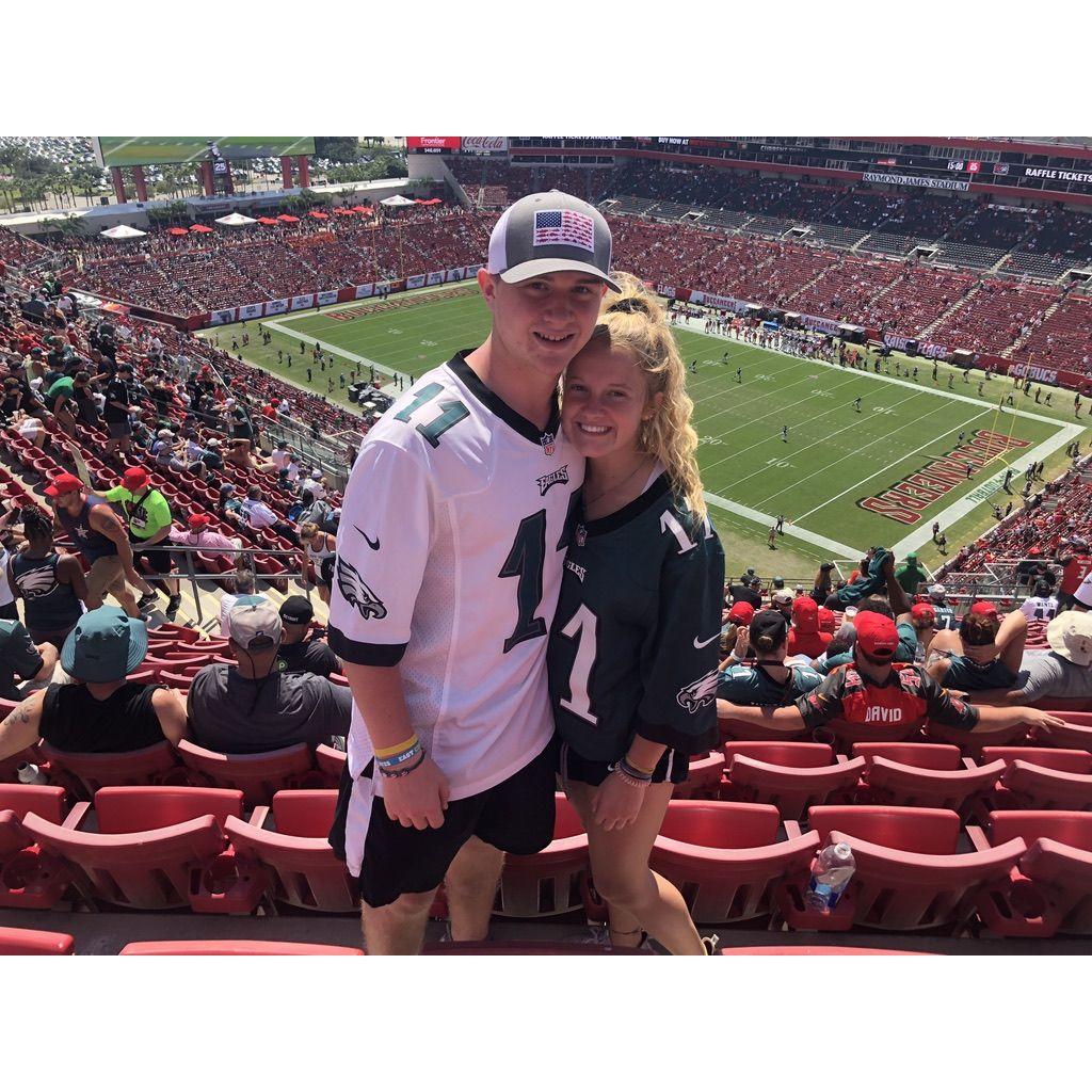 Eagles game, 2018