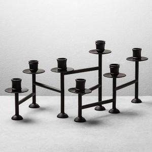Candelabra Candle Holder - Black - Hearth & Hand™ with Magnolia