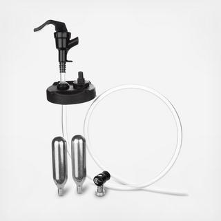 4-Piece Growler Keg Cap Accessory Kit