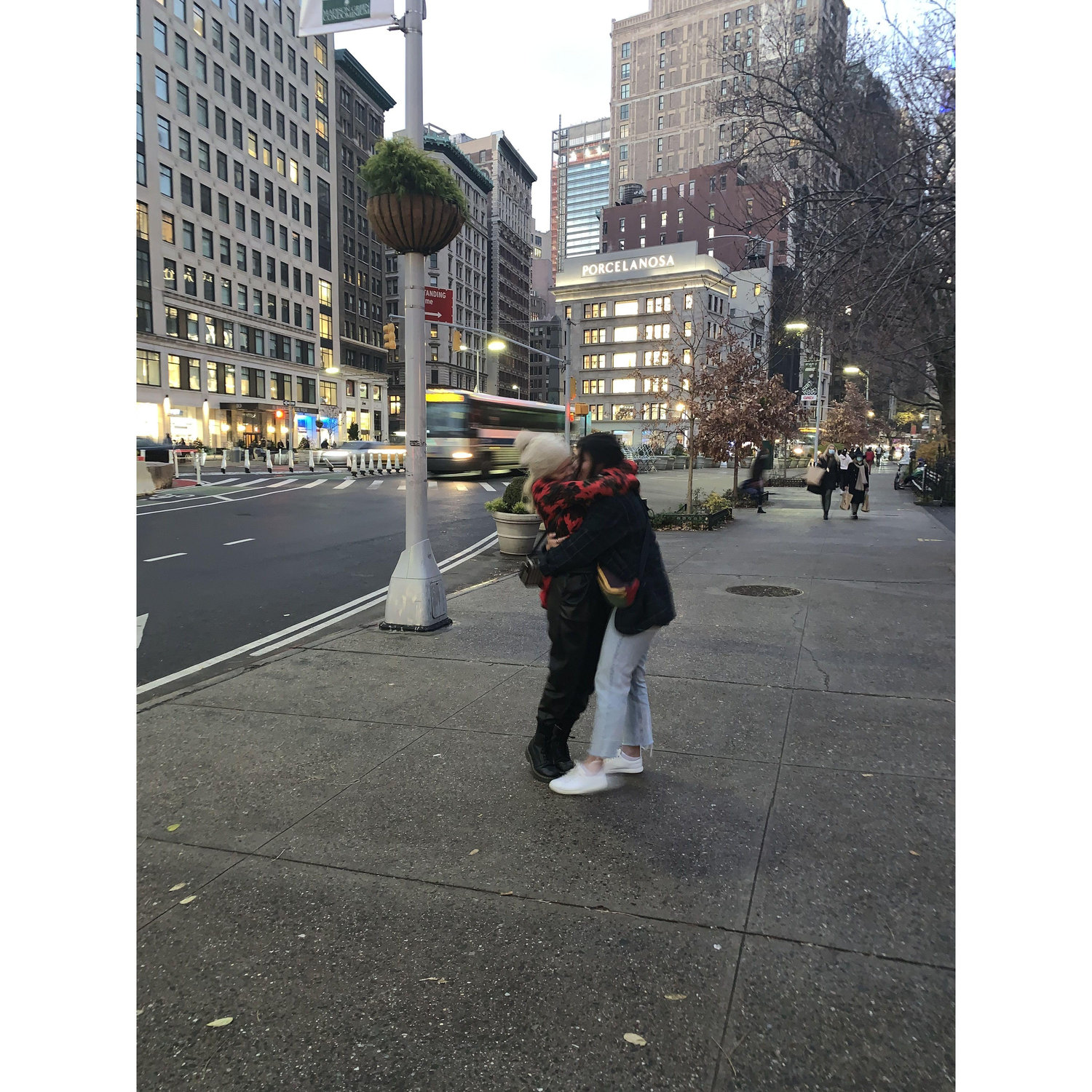 Although we lived seperately in NJ, we loved coming into the city together.
