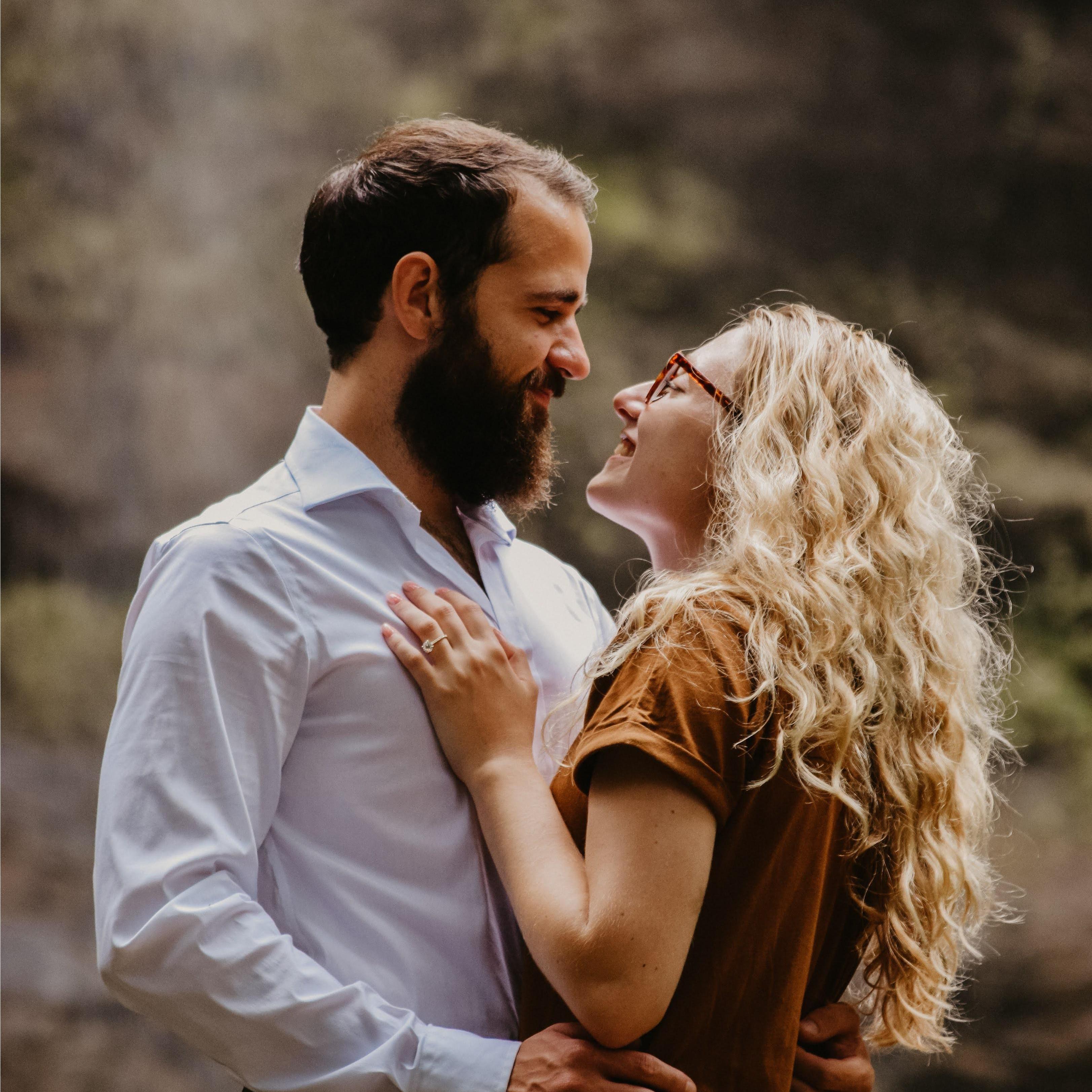 Our wonderfully sweet engagement photos -- taken by our amazing friend and bridesmaid Kieran!
