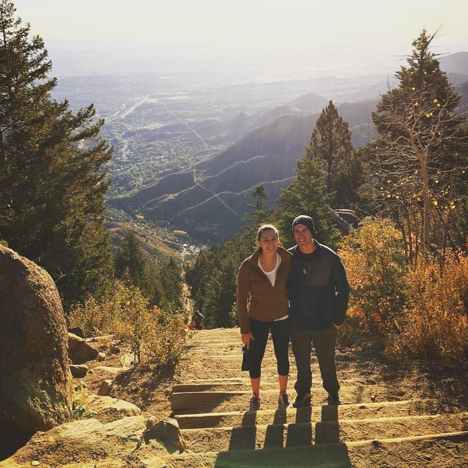 We thought it would be a good idea to conquer the incline in Manitou Springs, CO