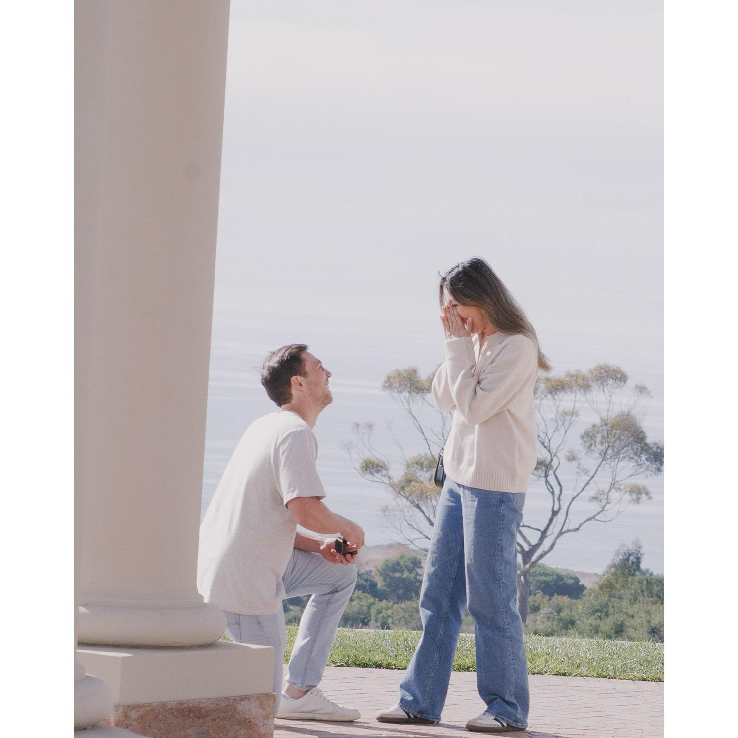 ...Little did Julie know that Michael would propose on November 23, 2024 at Pelican Hill Resort! It was an amazing, elaborate surprise. Julie said yes.
