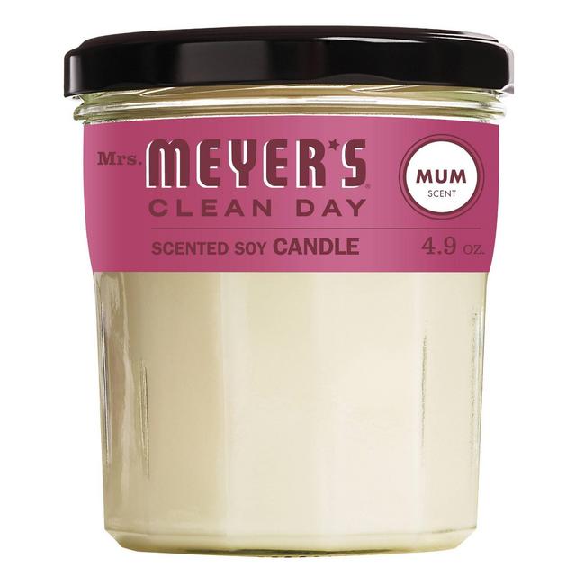 Mrs. Meyer's Clean Day Soy Candle - Mum - 4.9oz