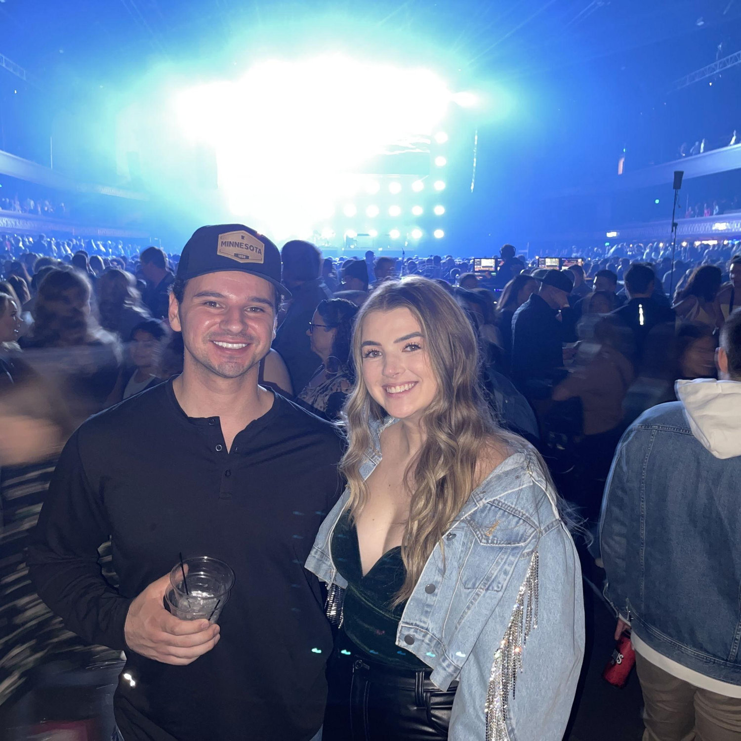 Our first concert. (Where Nate told Amanda he was going to marry her)