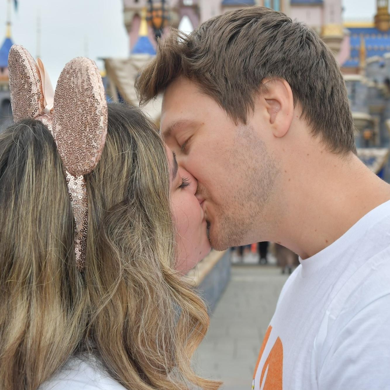 Mari & Corey’s first time at Disneyland together!